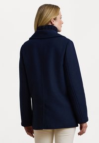 Lauren Ralph Lauren WOOL BLEND TWILL PEACOAT - Puspaltis - navy