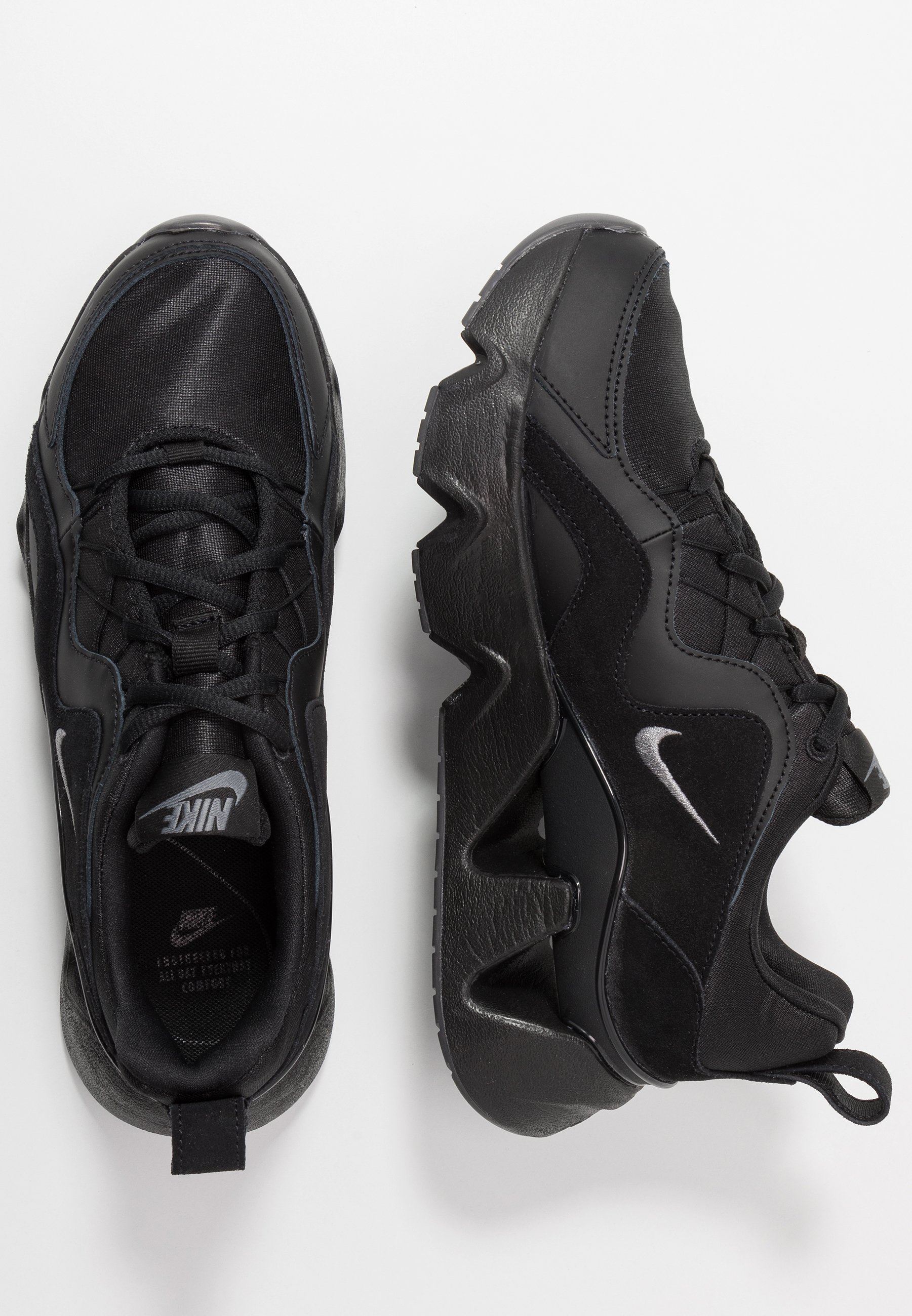 Nike Sportswear RYZ - Sneakers laag - black/metallic dark grey/Zwart -  Zalando.nl