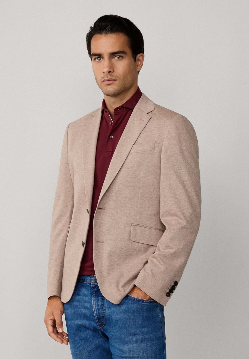 Hackett Americana Lino Beige Hombre Hackett London Americana