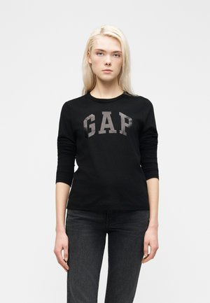 CREW - Majica z dolgimi rokavi - black