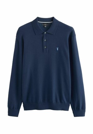 REGULAR FIT - Långärmad tröja - dark blue denim