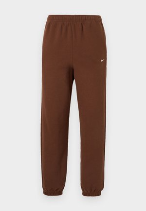 Nike Sportswear, W NK STDO FLC MW HR OS CFF PNT - Træningsbukser - cacao/(sail)