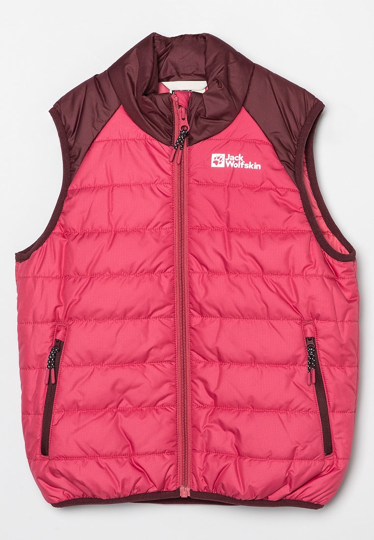 Jack Wolfskin Bodywarmer donkerroze Jack Wolfskin Bodywarmer donkerroze