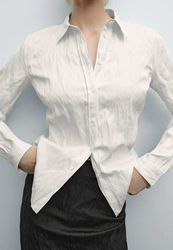 TEXTURED  - Button-down blouse2