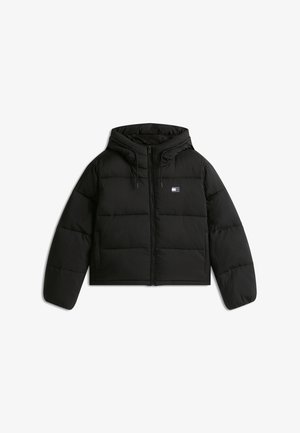 Tommy Jeans, HOODED - Zimná bunda - black