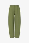 PCBOSELLA MW BARREL PANTS NOOS BC - Pantalon classique - sphagnum