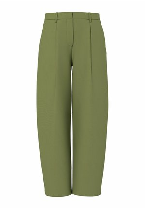 Pieces, PCBOSELLA MW BARREL PANTS NOOS BC - Pantalon classique - sphagnum