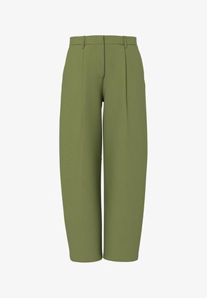 Pieces, PCBOSELLA MW BARREL PANTS NOOS BC - Pantalon classique - sphagnum