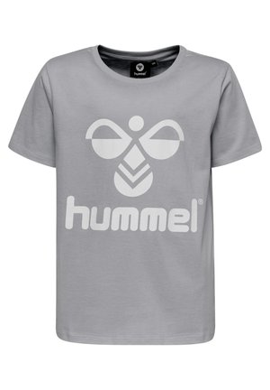 TRES  S/S - T-shirt imprimé - grey melange