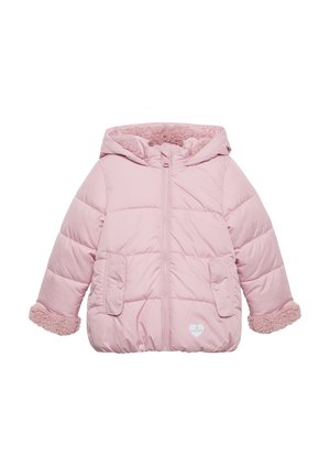 ET DÉTAILS EN PELUCHE - Winter jacket - zartrosa