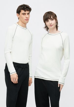 3 PACK UNISEX - Bluză cu mânecă lungă - coffee bean/egret/olive night