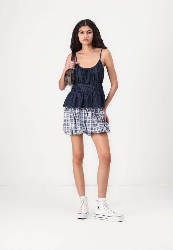 EYELET TANK  - Top - medium wash3