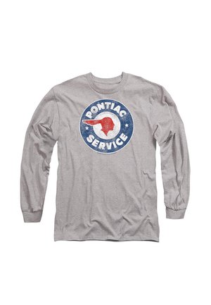 Langarmshirt - mottled light grey