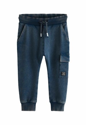 SUPER UTILITY - Cargobukser - blue acid wash