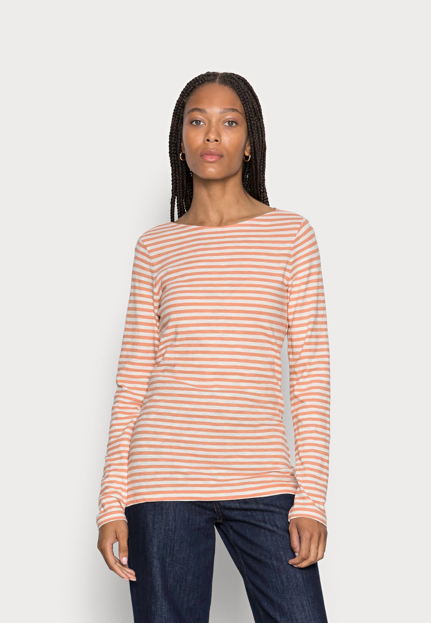 Marc O'Polo Maglietta a manica lunga - peach/arancione - Zalando.it