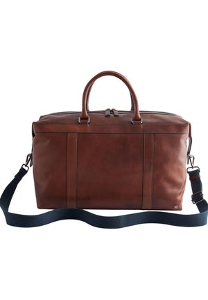 Next Nedēļas nogales soma - tan brown navy blue