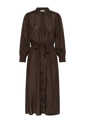 Kaffe, KAFFE KAEMINE OLINE DRESS - Vestido camisero - coffee bean