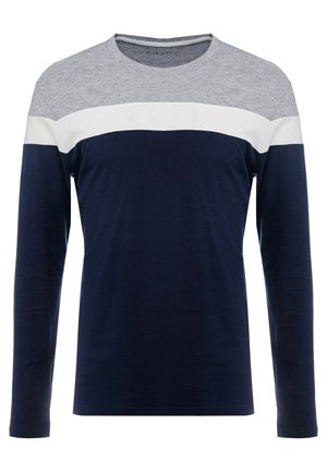 Long sleeved top - grey/dark blue