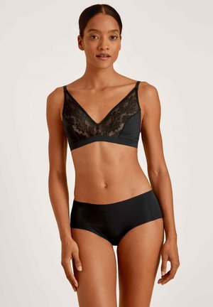 Calida NATURAL SKIN LACE - Slip - black cc