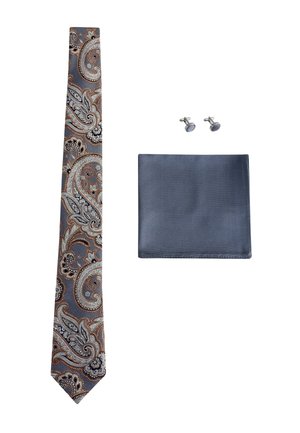 GIFT BOX SET - Einstecktuch - grey