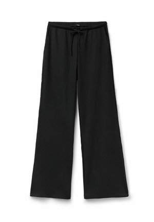 Tezenis, CRINKLE PALAZZO - Pantaloni - black
