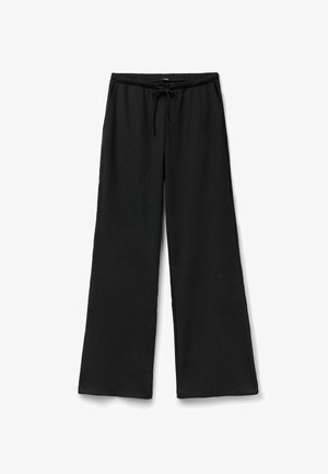 Tezenis, CRINKLE PALAZZO - Pantaloni - black