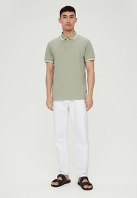 s.Oliver MIT FLAMMGARNSTRUKTUR - Koszulka polo
