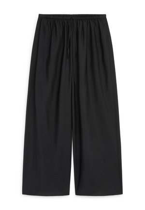 ARKET, ARKET WIDE TROUSERS - Pantalon classique - black