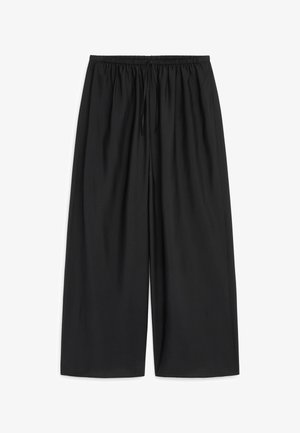ARKET, ARKET WIDE TROUSERS - Broek - black