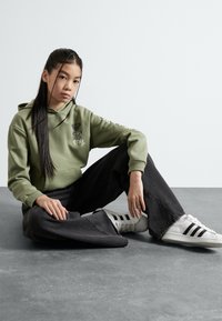 Roxy SURF FEELING  BRUSHED - Mikina - green/off-white