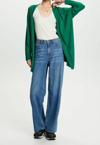 Esprit Neuletakki - dark green