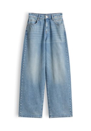 someday., RELAXED MID RISE CURVED - Jeans Relaxed Fit - mid washed blue