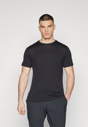 icebreaker MERINO 125 LIGHT WEIGHT COOL-LITE SPHERE - Sports T-shirt - black
