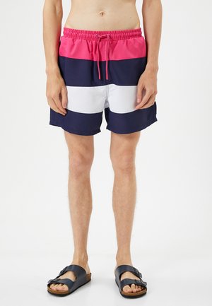 DRAWSTRING POCKET DETAIL - Uimashortsit - pink