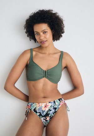 LASCANA WIRE - Bikinitopp - olive