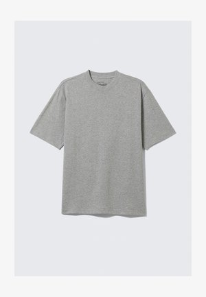 Weekday Basic T-shirt - grey melange