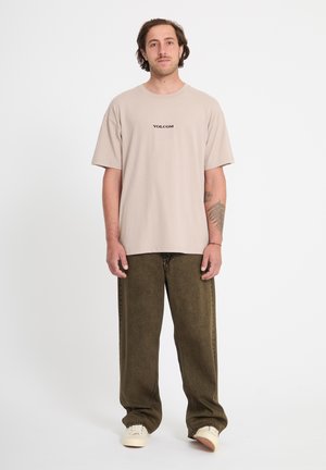 Volcom VOLCOM STONE LSE SST - T-paita - bark brown