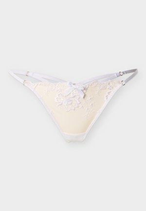 MELANIE - String - white/sand
