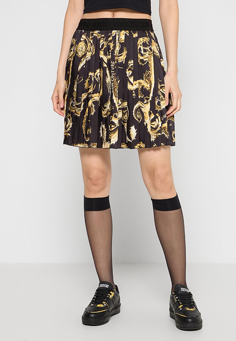 Versace Jeans Couture Plooirok zwart