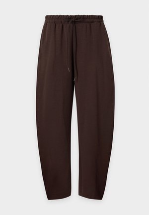 adidas Originals, BUTTER SOFT BARREL PANTS - Παντελόνι φόρμας - aurora coffee