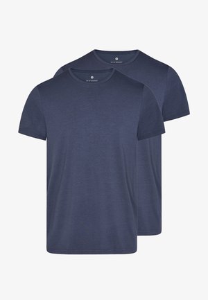 JBS OF DENMARK, 2 PACK - T-shirts basic - mottled blue