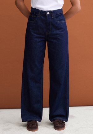 PIOMBO, STRAIGHT-FIT JEANS - Jeans a sigaretta - dark blue