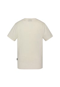 Schott EFFET FLAMMÉ - T-shirts basic - blanc cassé