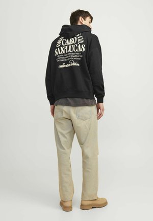 Jack & Jones GEDRUCKT  - Hoodie - black