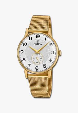 KUNSTSTOFFGLAS - Watch - goldfarben