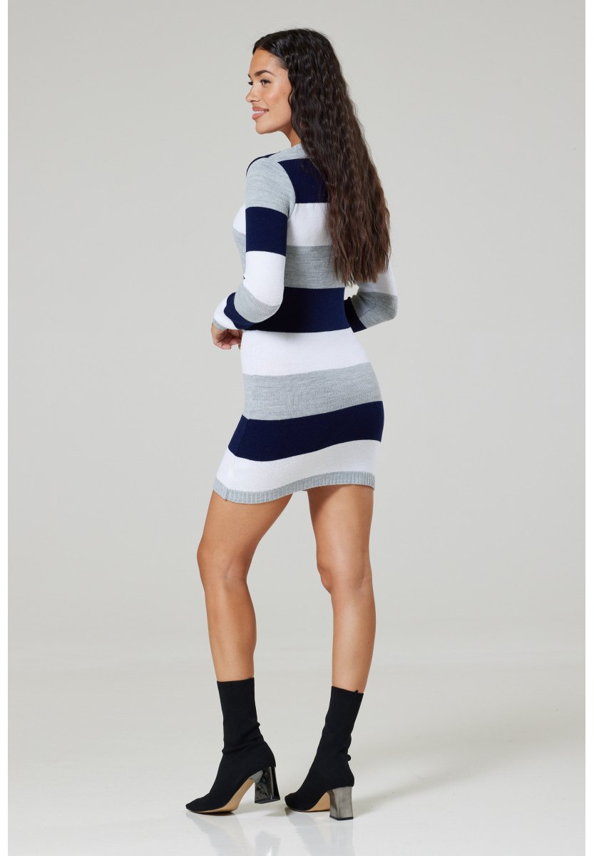 Happy Mama STRETCHY WARM STRIPES 