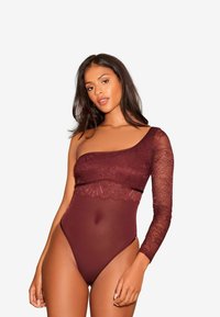 ONE SHOULDER - Body - plum purple