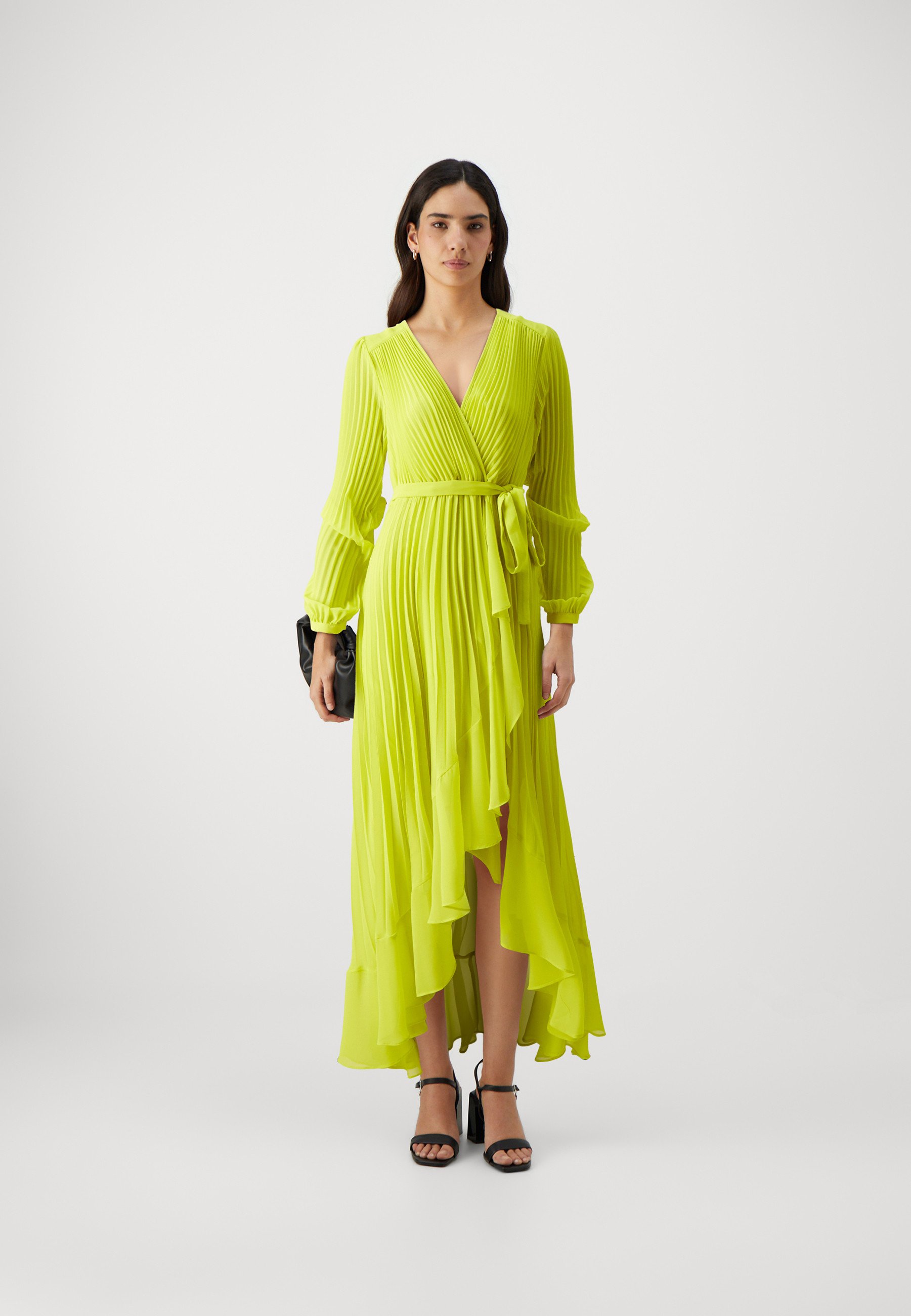 Bambina Twinset Vestito Giallo Maniche Lunghe Abito Twinset Milano