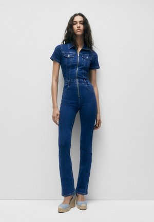 Dickies Naisten Loysat Denim Haalarit Tumma Indigo main image 0