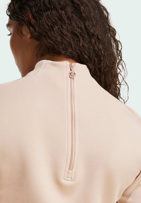 STRUCTURED INTERLOCK LONG SLEEVE - Long sleeved top - ash pearl2